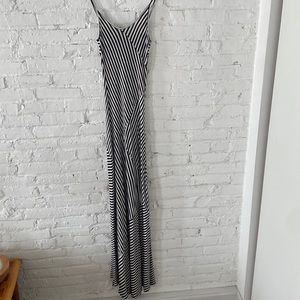 Monteau Black and White Maxi Dress XS